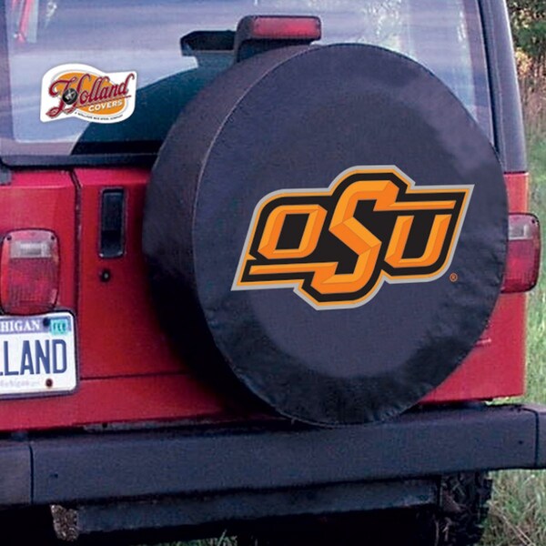 29 3/4 X 8 Oklahoma State Tire Cover